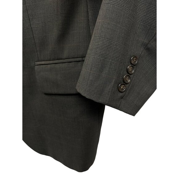 Chaps Ralph Lauren Vintage 90's Gray Taupe Blazer - Picture 4 of 8